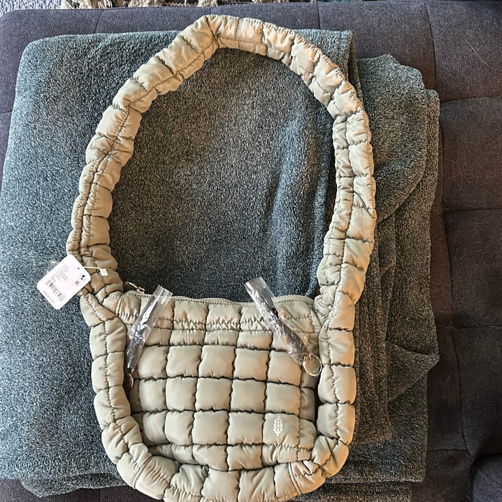 Free People Mini Carryall Sling Bag - Quilted Carryall